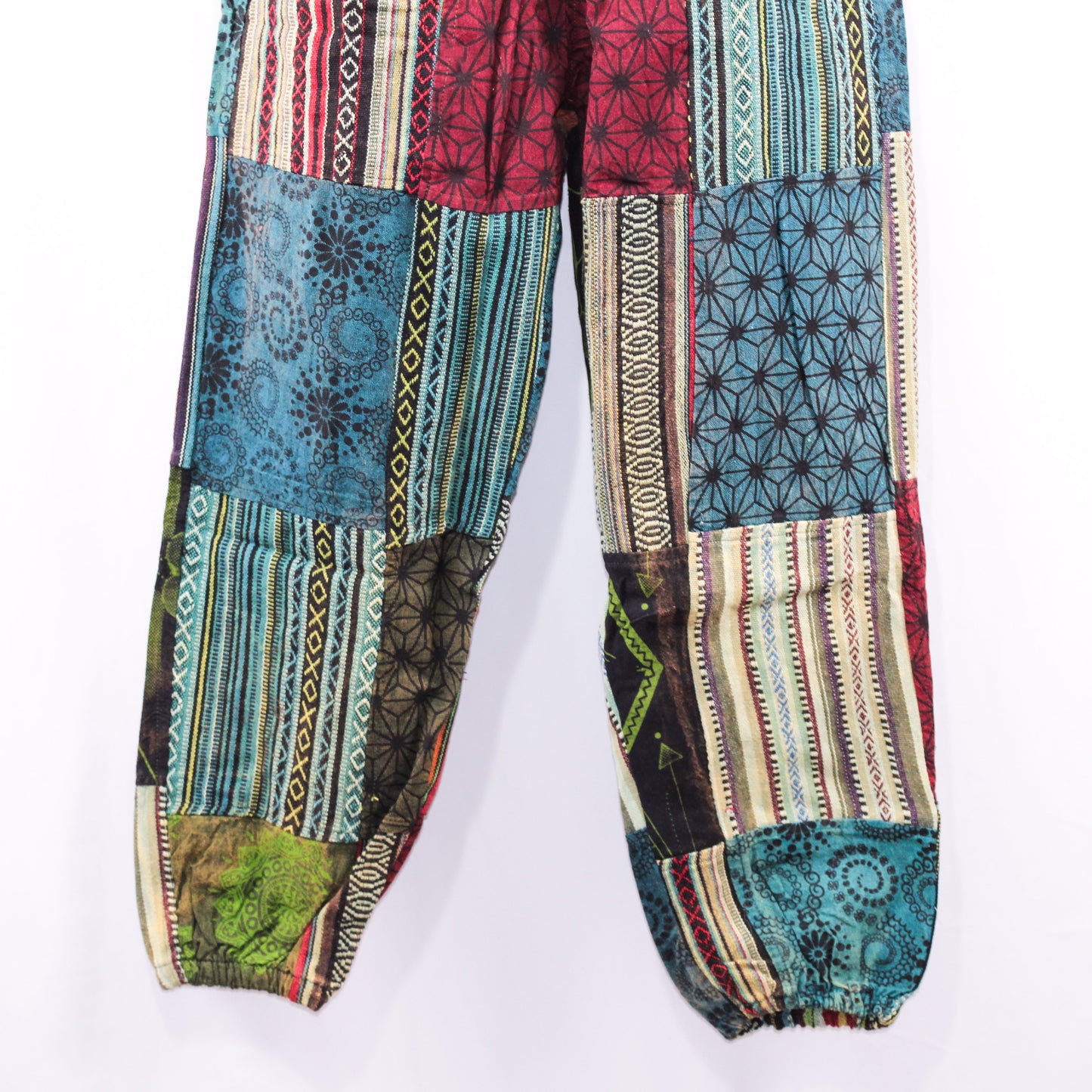 Cosmic Explorer Patchwork Harem Pants