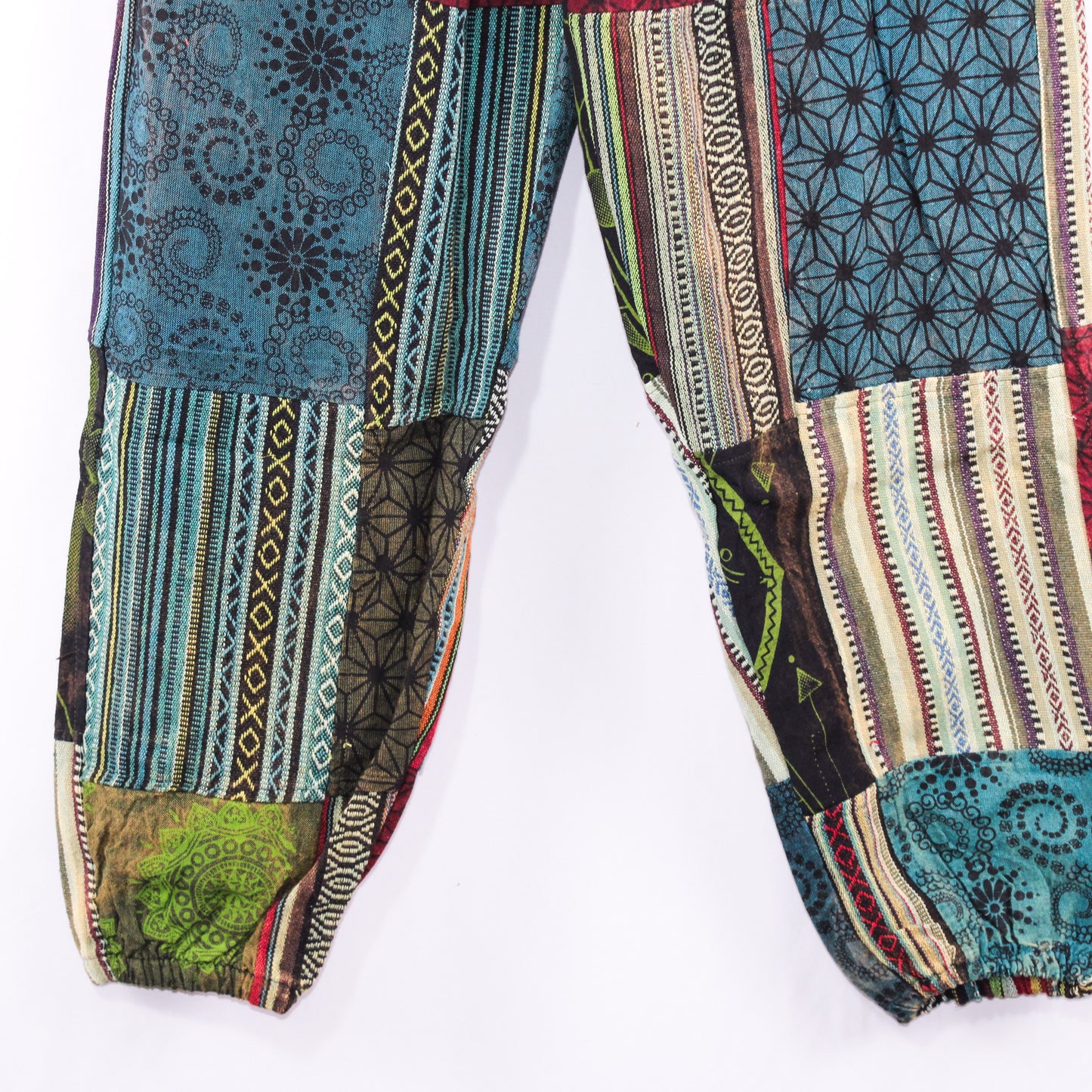 Cosmic Explorer Patchwork Harem Pants