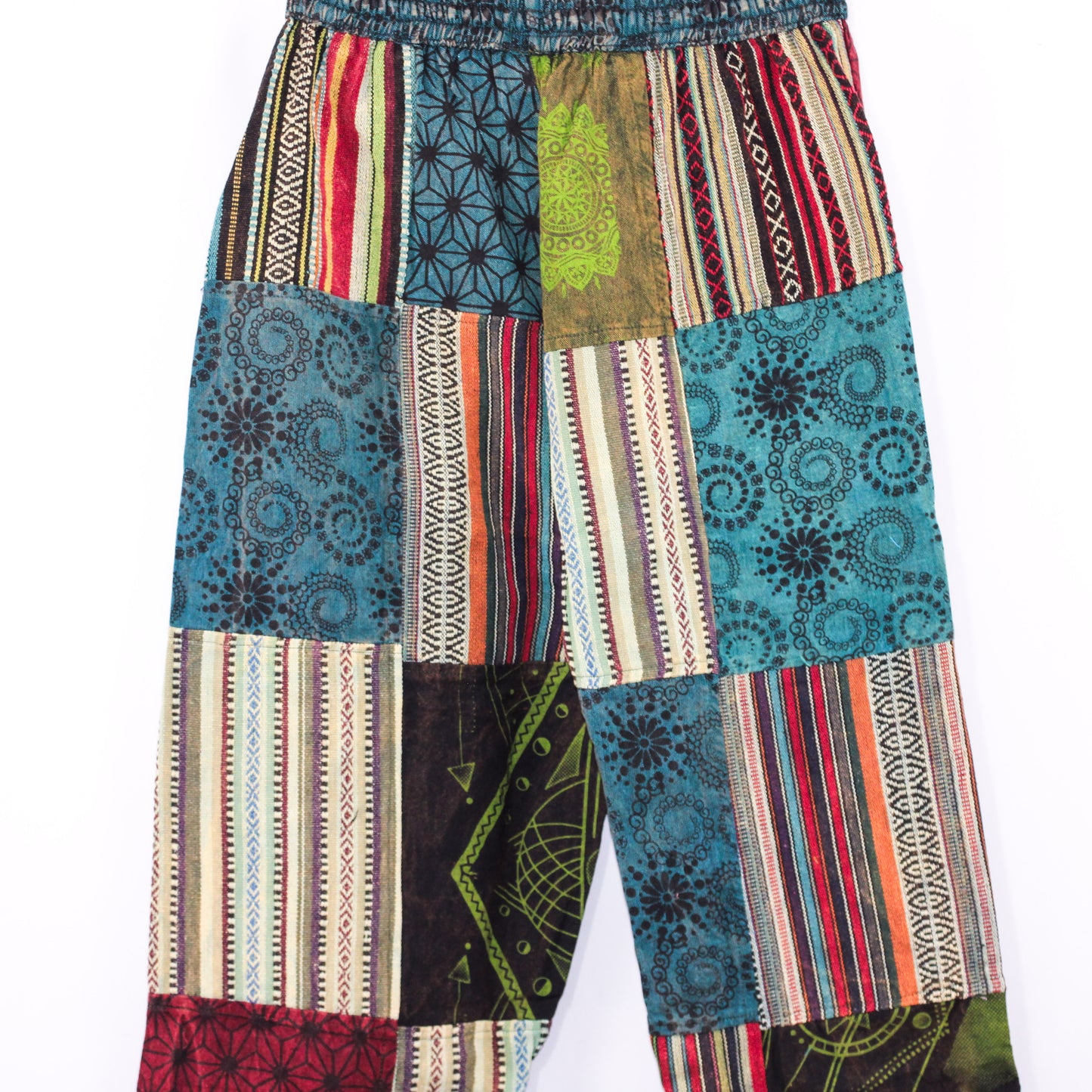 Cosmic Explorer Patchwork Harem Pants
